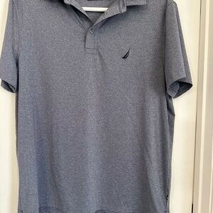 Nautica Men's grayish blue Polo Shirt